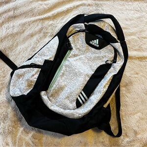 Adidas Black and White Backpack
